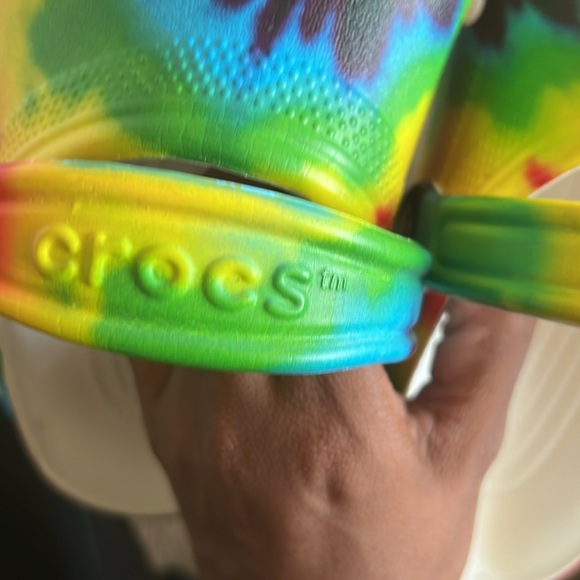 Crocs Colorful Tie-Dye Clogs - Picture 5 of 12